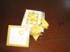 Yellow Note Card Gift Set