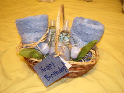 Towel Gift Basket